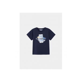 Tricou copii -  12976 - Bleumarin - Bumbac