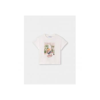 Tricou copii -  13881 - Alb - Bumbac