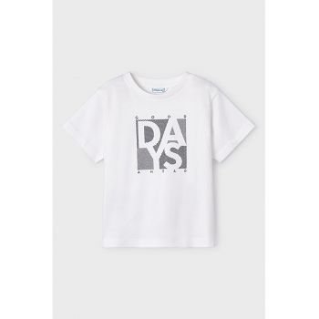 Tricou de bumbac cu imprimeu logo