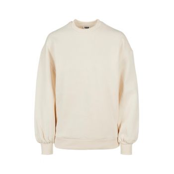 Bluza de trening din bumbac organic cu decolteu la baza gatului
