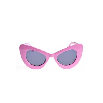 Ochelari de soare roz cat-eye