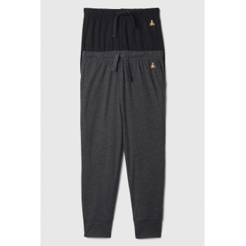Set de pantaloni de trening din amestec de bumbac - 2 piese