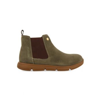 Ghete Chelsea din piele nabuc de firma originale