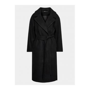 Palton dama -  Poliester - Negru