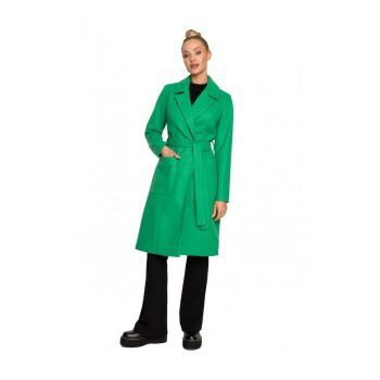 Palton dama -  Poliester/Acril - Verde
