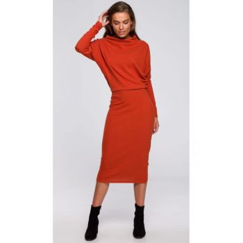 Rochie cu decolteu drapat