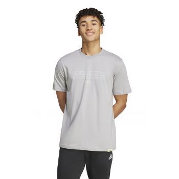 Tricou de bumbac cu imprimeu logo Tech Linear
