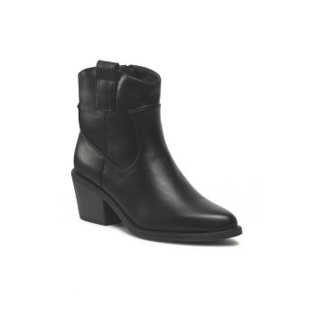 Botine dama -  5904862220253 - Piele ecologica - Negru de firma originale