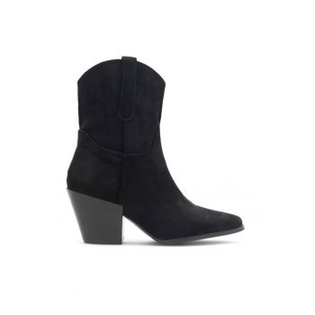 Botine dama -  590558802537536 - Piele ecologica - Negru