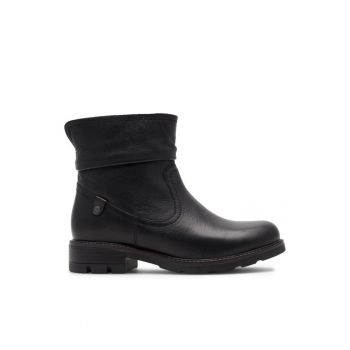 Botine dama -  590558811517536 - Piele naturala - Negru