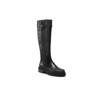 Cizme dama -  301322917 - Piele naturala - Negru