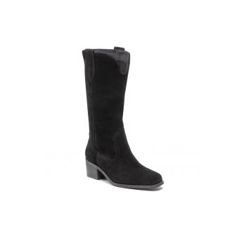 Cizme dama -  301576006 - Piele naturala - Negru