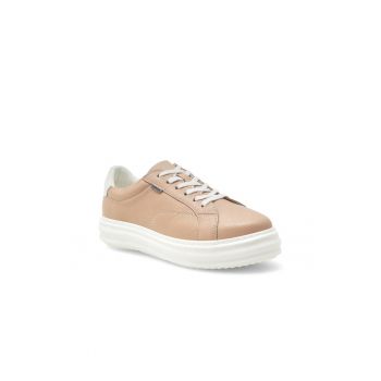 Pantofi sport dama -  383154 - Piele naturala - Bej