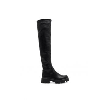 Botine dama -  590558810393638 - Piele ecologica - Negru