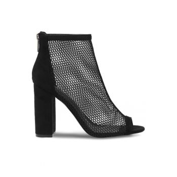 Botine dama -  590558830664136 - Textil - Negru