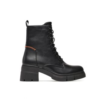 Ghete dama -  303347123 - Negru - Piele ecologica