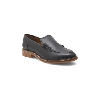 Mocasini dama -  331100 - Piele naturala - Negru