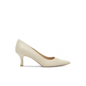 Pantofi dama -  590558830091539 - Piele naturala - Ecru