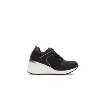 Pantofi sport dama -  590559 - Sintetic/Textil - Negru