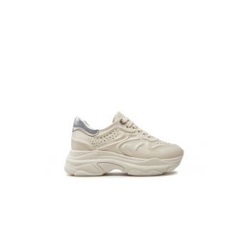 Pantofi sport dama -  Piele naturala - Alb