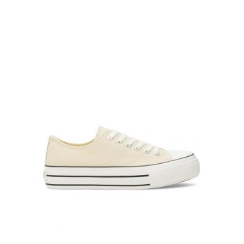 Pantofi sport dama -  Textil - Bej