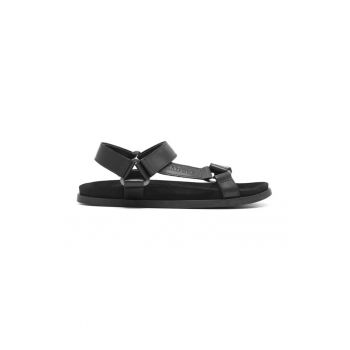 Sandale barbati -  590559 - Piele naturala - Negru