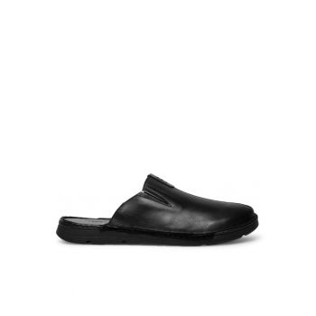Sandale barbati -  Piele naturala - Negru