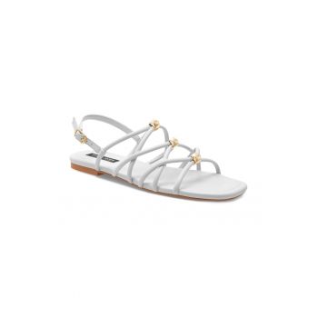 Sandale dama -  555490 - Piele ecologica - Alb