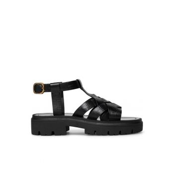 Sandale dama -  590558840267139 - Piele naturala - Negru