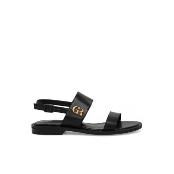 Sandale dama -  590558856273338 - Piele naturala - Negru