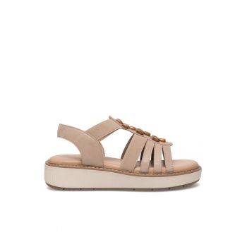 Sandale dama -  590558859444440 - Piele naturala - Bej