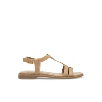 Sandale dama -  590558865319636 - Piele naturala - Maro