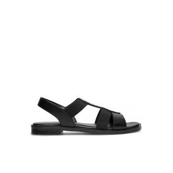 Sandale dama -  590558865344838 - Piele naturala - Negru