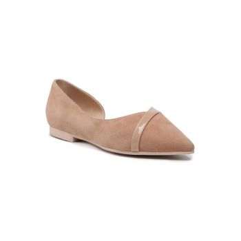 Balerini dama -  302095483 - Piele naturala - Bej