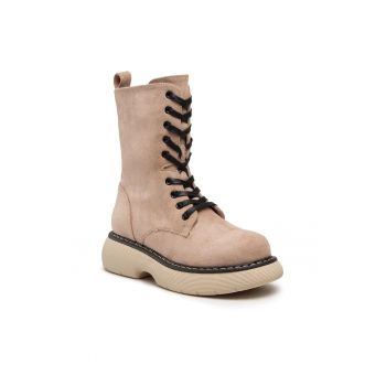 Botine dama -  301728191 - Textil - Bej