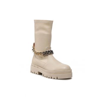 Botine dama -  5904862145389 - Piele naturala - bej