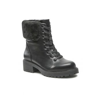 Botine dama -  5904862176475 - Piele ecologica - Negru de firma originale