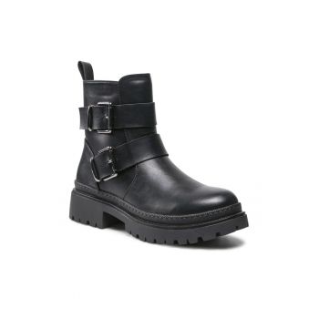Botine dama -  5904862186313 - Piele ecologica - Negru