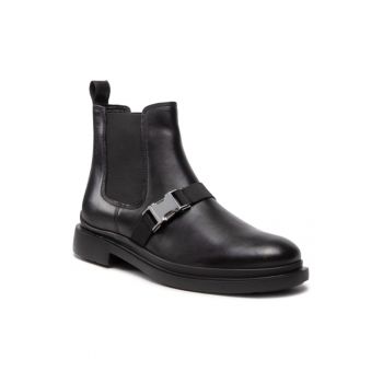 Cizme Chelsea barbati -  Piele naturala Negru