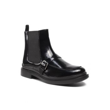 Cizme Chelsea barbati -  Piele naturala - Negru