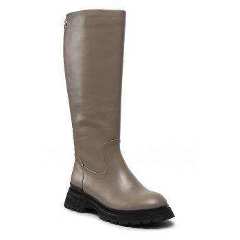 Cizme dama -  301071860 - Piele naturala - Gri