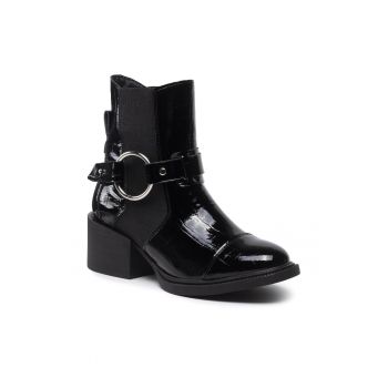 Cizme dama -  301517955 - Piele naturala - Negru