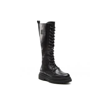 Cizme dama -  301548409 - Piele naturala - Negru