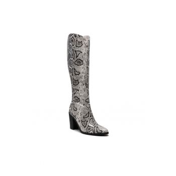 Cizme dama -  301727743 - Piele ecologica - Gri