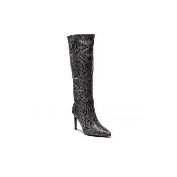 Cizme dama -  301727859 - Piele ecologica - Gri