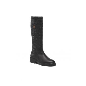 Cizme dama dama -  301542360 - Piele naturala - Negru