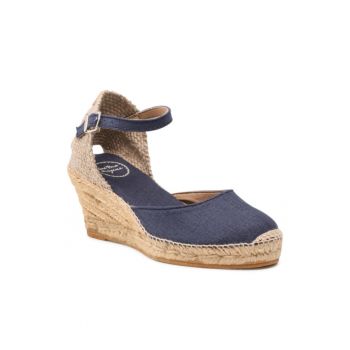 Espadrile dama -  300193525 - Albastru - Textil -