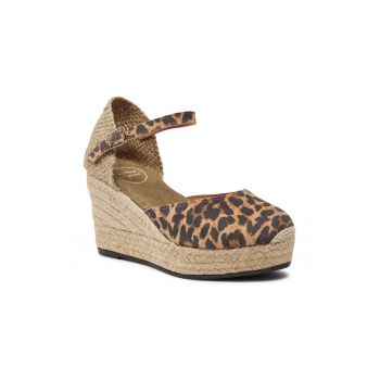 Espadrile dama -  681203 - Piele intoarsa - Maro