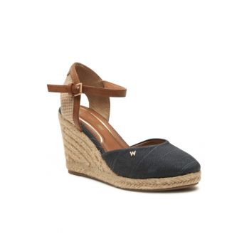 Espadrile dama -  Textil - Albastru marin - 36656