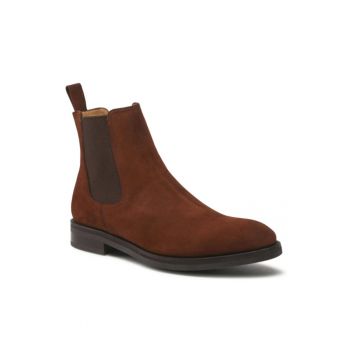 Ghete Chelsea barbati  Piele naturala/Piele intoarsa